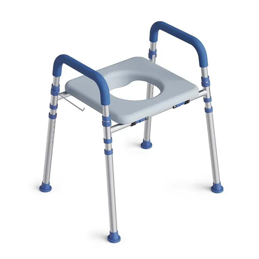 LOYODA Toilet Seat Riser with Padded Handles and Maximum Load 350 lbs